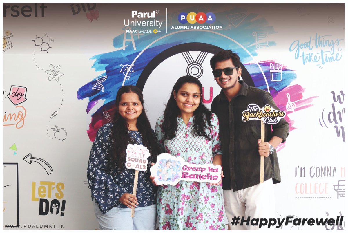 Parul University Alumni Association tweet media