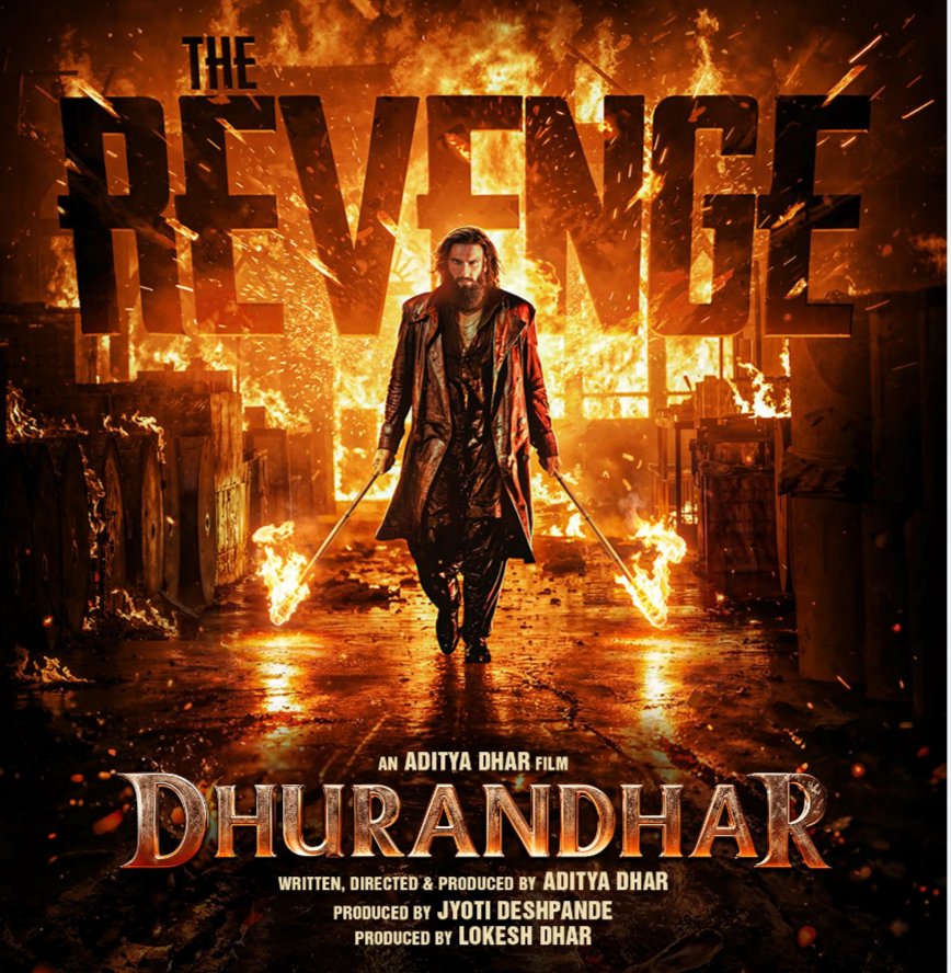 STiwari56675's tweet image. Dhurandar 2 exceeded all expectations! Brilliant execution, power-packed performances, and incredible screen presence by the entire cast. As a fan, I’m genuinely impressed—this is cinema done right! 🔥🎬
#Dhurandar2 #Blockbuster
@RanveerOfficial