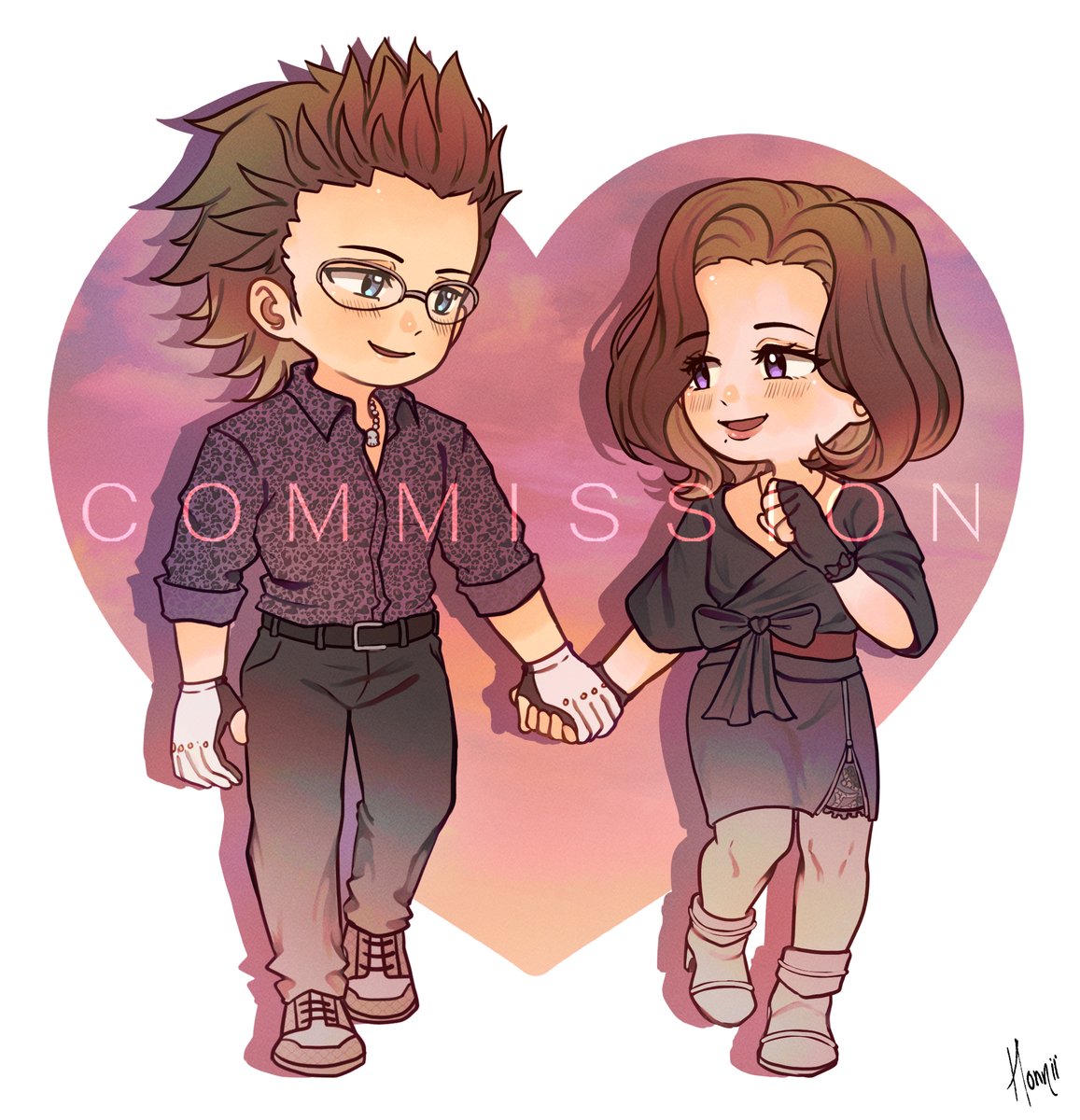 honniisun's tweet photo. Thank you so much @blossattic for letting me do a FFXV inspired comm for you!!!! :^D

Brought back the days I spent hours on this game lol!

✧₊⁎honnii☀︎ https://t.co/0GSmNVbLU3