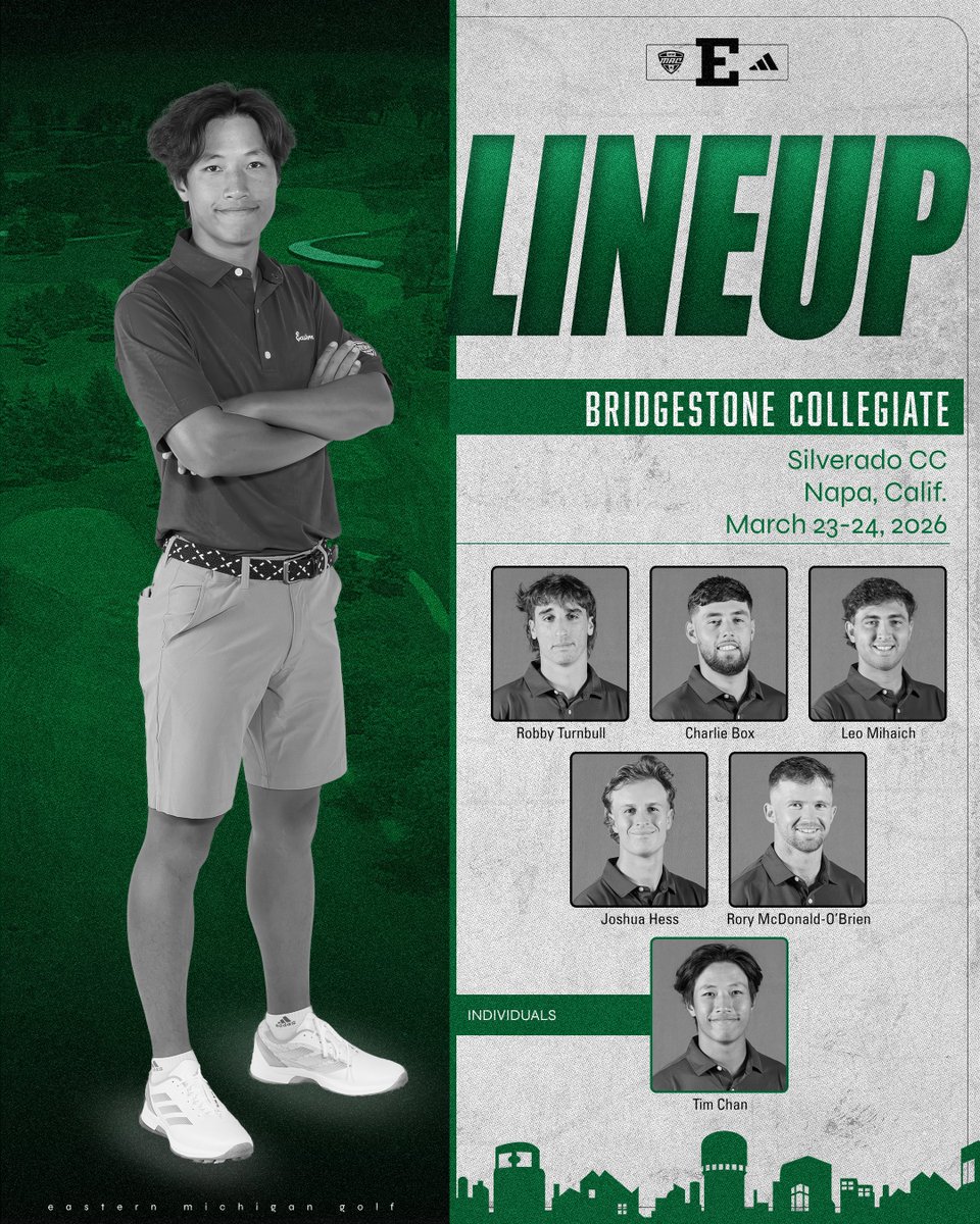 Eastern Michigan Men's Golf tweet media