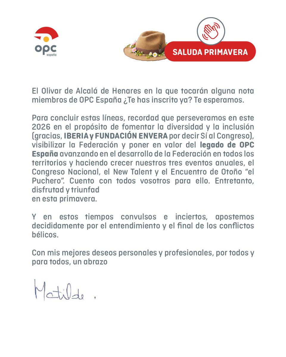 OPC España tweet media