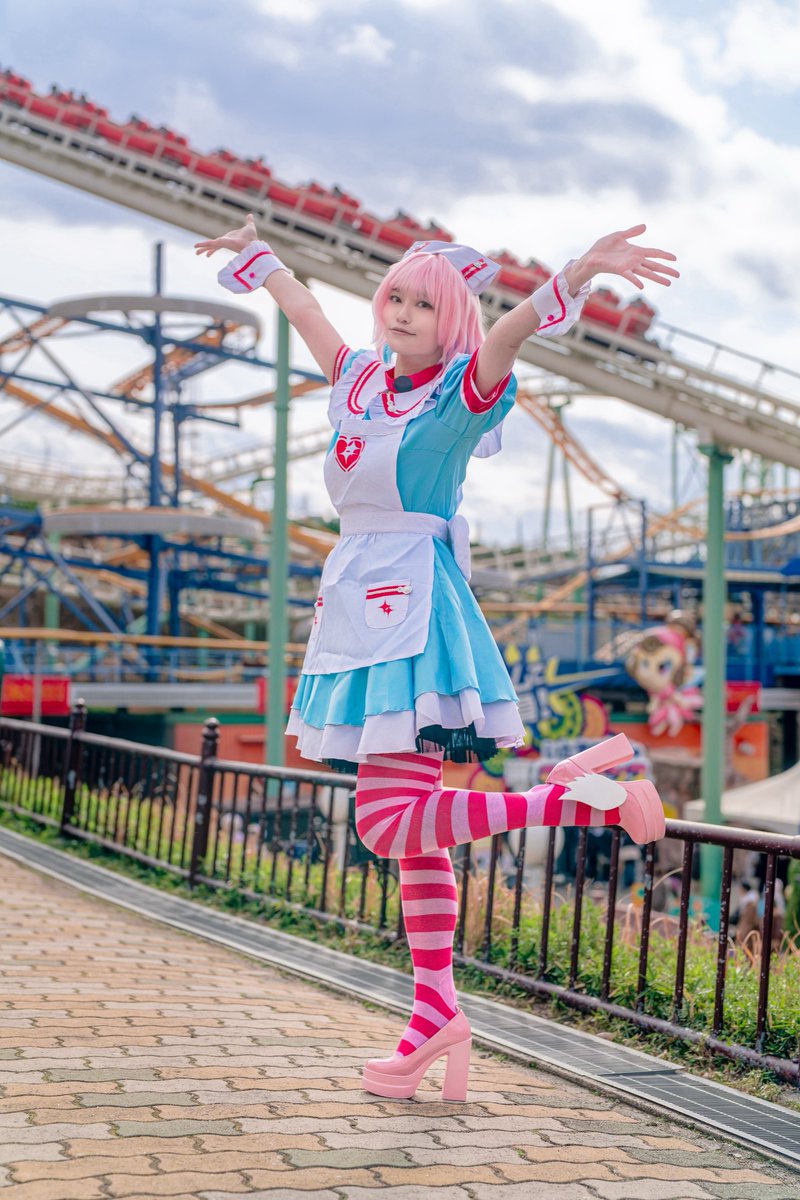 mihochi_va's tweet image. ⚠︎cosplay*コスプレ

THE IDOLM@STER CINDERELLA GIRLS
Yumemi Riamu

ロケーション良さすぎる🎢

Photo：@MF_Camera✨
#アコスタひらパー