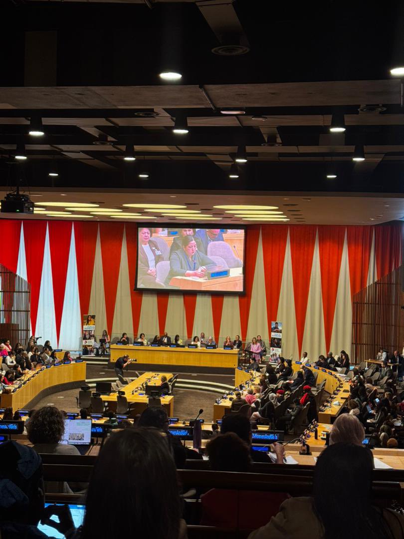 EVA_Nigeria's tweet image. Dr. Funom Yakubu at #CSW70 🇺🇳 representing Education as a Vaccine.

From child marriage to GBV &amp;amp; tech-facilitated violence — one message stood out: Laws don’t equal justice. Access does.
We’re bringing this work home to Nigeria 🇳🇬
#AccessToJustice #GenderEquality #GBV
