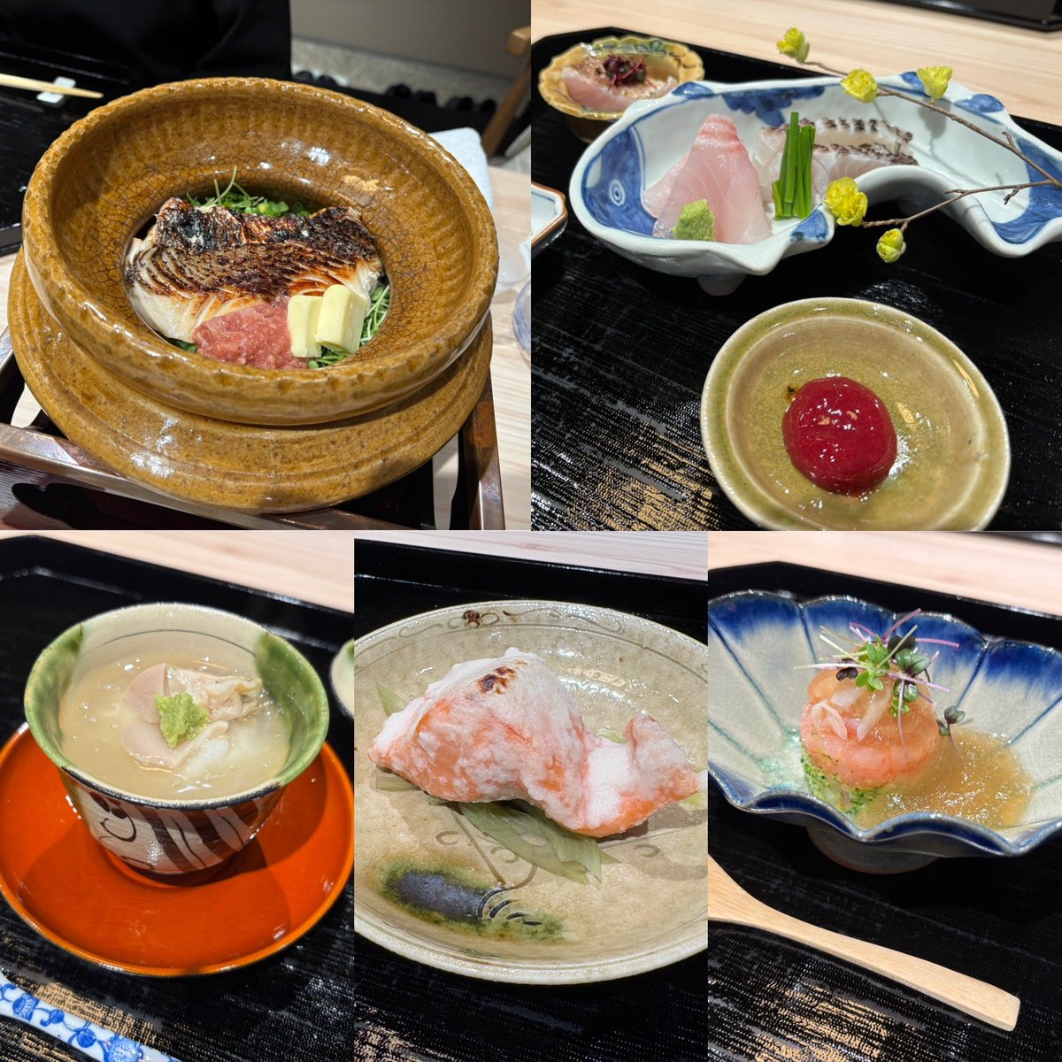 今回も大変美味しく頂きました🌸
次回は3ヶ月後！鮎食べれるといいな🐟