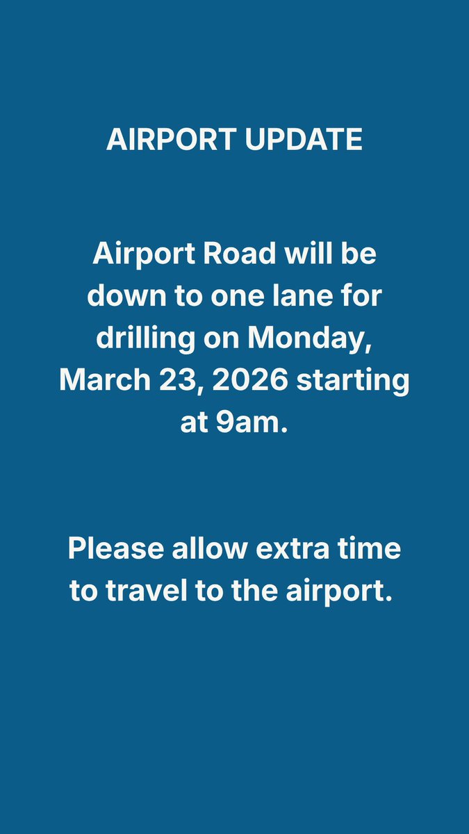 West Virginia International Yeager Airport tweet media