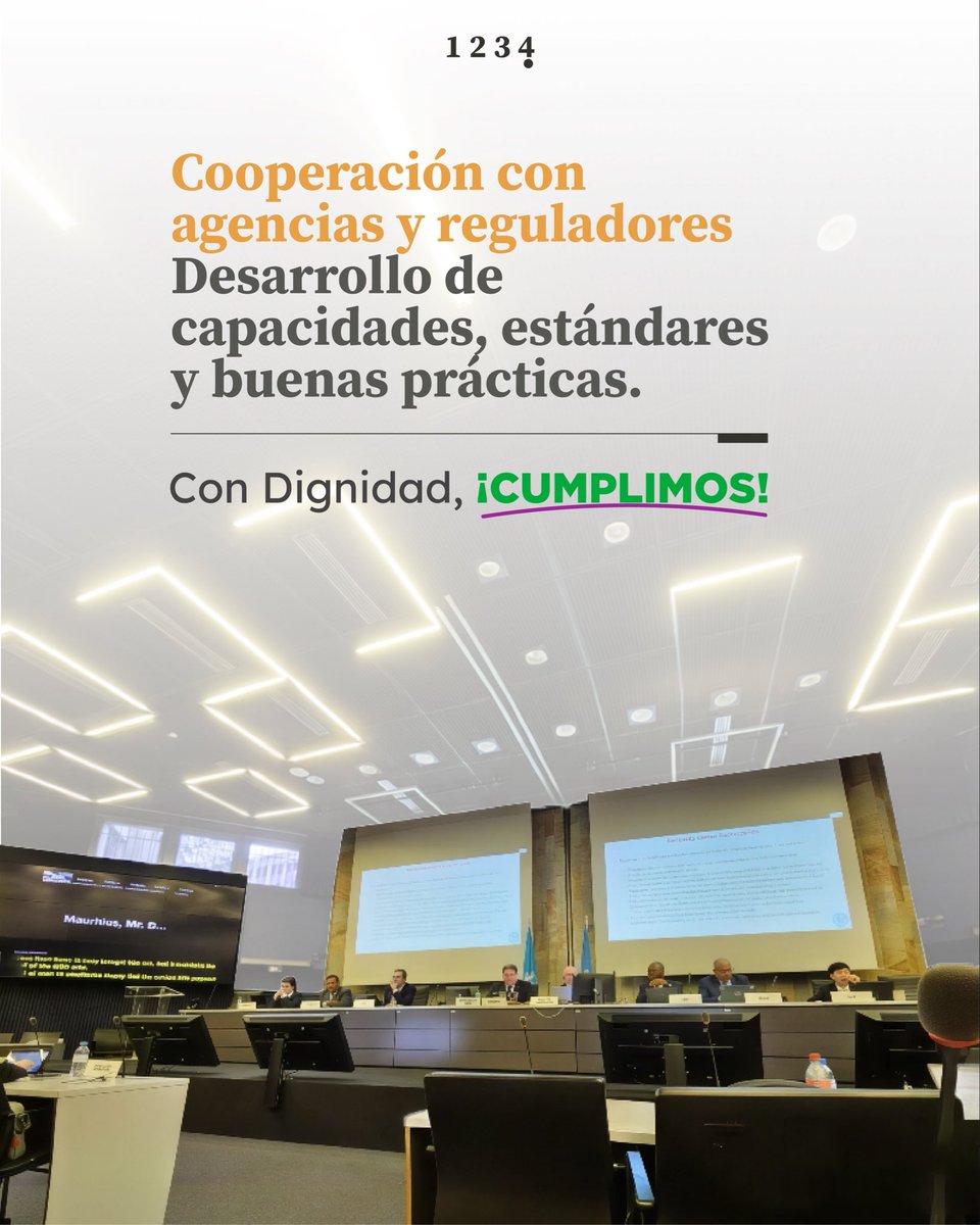 ANE_Colombia's tweet photo. El espectro también se construye en los espacios internacionales. Desde Colombia aportamos conocimiento técnico, fortalecemos capacidades y participamos activamente en las decisiones que marcan el rumbo global del sector. #ConDignidadCumplimos 📡🇨🇴 https://t.co/OmqndZVs2v
