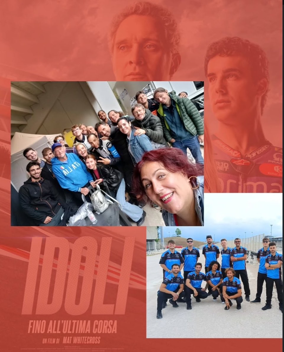 GiovannettiSofi's tweet photo. #Repost 👉🏼 Nuova Era Film❤️ 🎥
‘’A pochi giorni dall’uscita di Idoli - Fino all’ultima corsa (ídolos), diretto da Mat Whitecross, condividiamo alcuni scatti dal set di Misano insieme alle nostre figurazioni.
🏍️ Ci vediamo al cinema! 🍿
#casting #castingfilm #cinema https://t.co/Pkq8AksHUE