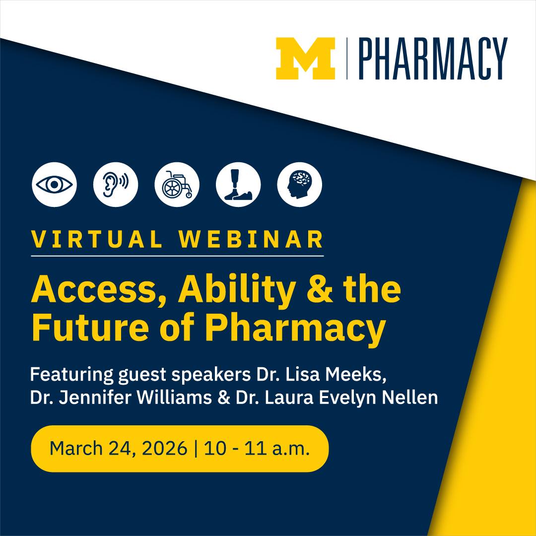 U-M College of Pharmacy tweet media