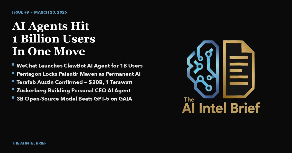 The AI Intel Brief tweet media