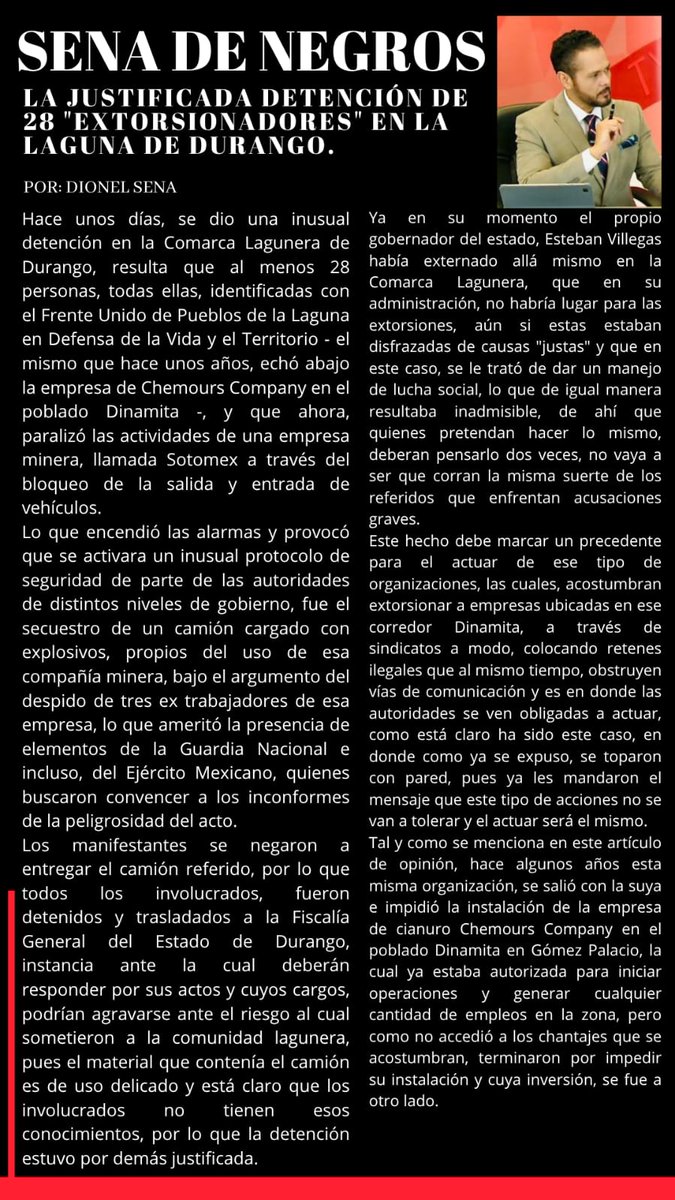 Dionel Sena tweet media