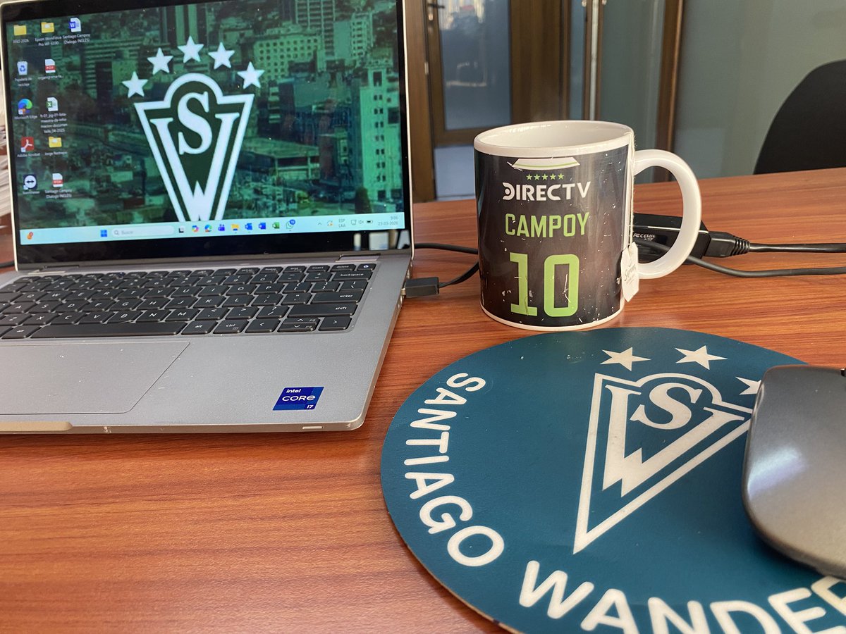 Laborando a lo pechugón !!vamos Wander !!