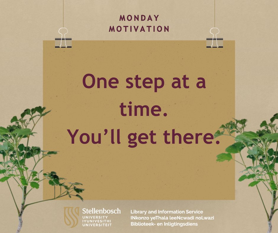 Stellenbosch University Library tweet media