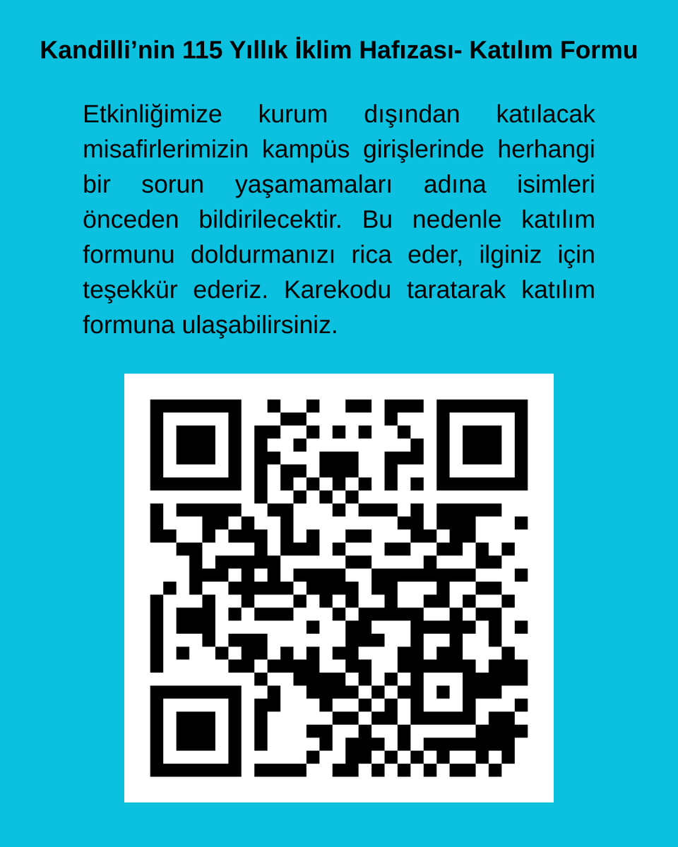 Kandilli Rasathanesi DAE Meteoroloji Laboratuvarı tweet media