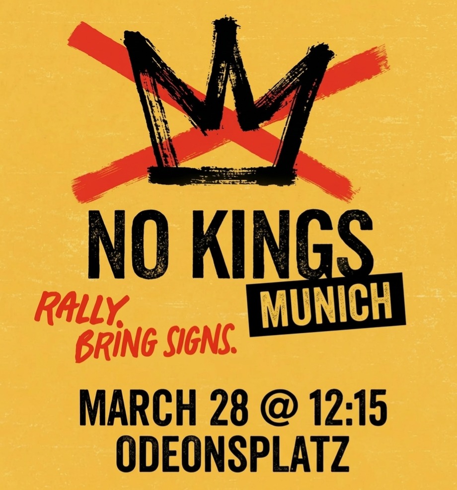 ScienceMarchMUC's tweet image. Join us!
#ProScience #ProDemocracy #NoKings #NoFascists #Munich #Germany 
March 28, 2026 at Odeonsplatz.  
March for Science e.V. (Science March Germany) have joined the cause, #WirWollenWissen, #WissenSchafftZukunft!