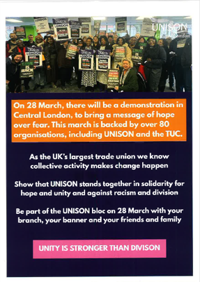 LSBU UNISON tweet media