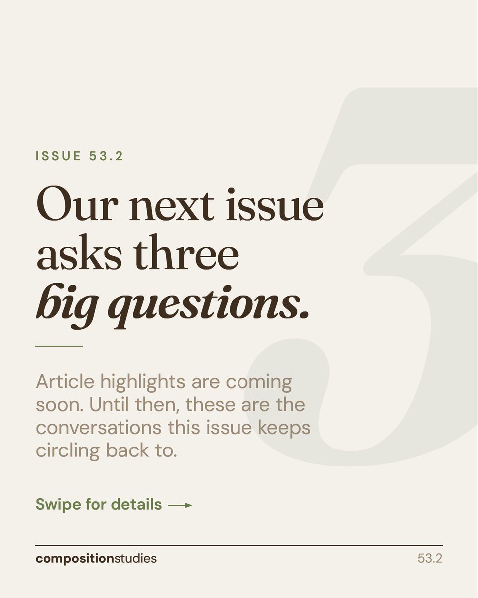 Composition Studies tweet media