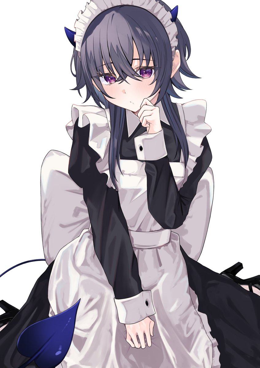 #一ノ瀬の絵　メイドのせさん