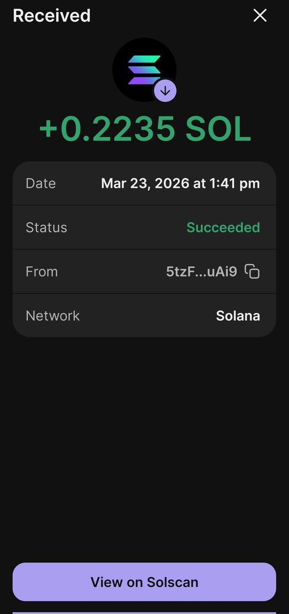 Just got my first gig payment from creating AI music for a TikToker, all thanks to <a href="/Shibnbtoken/">SHIBNB</a> for making this possible.
This is what $SHIBNB is all about, no fear about what will happen after the job is done, teaching web3 skills, giving proof of work, and secure payment.