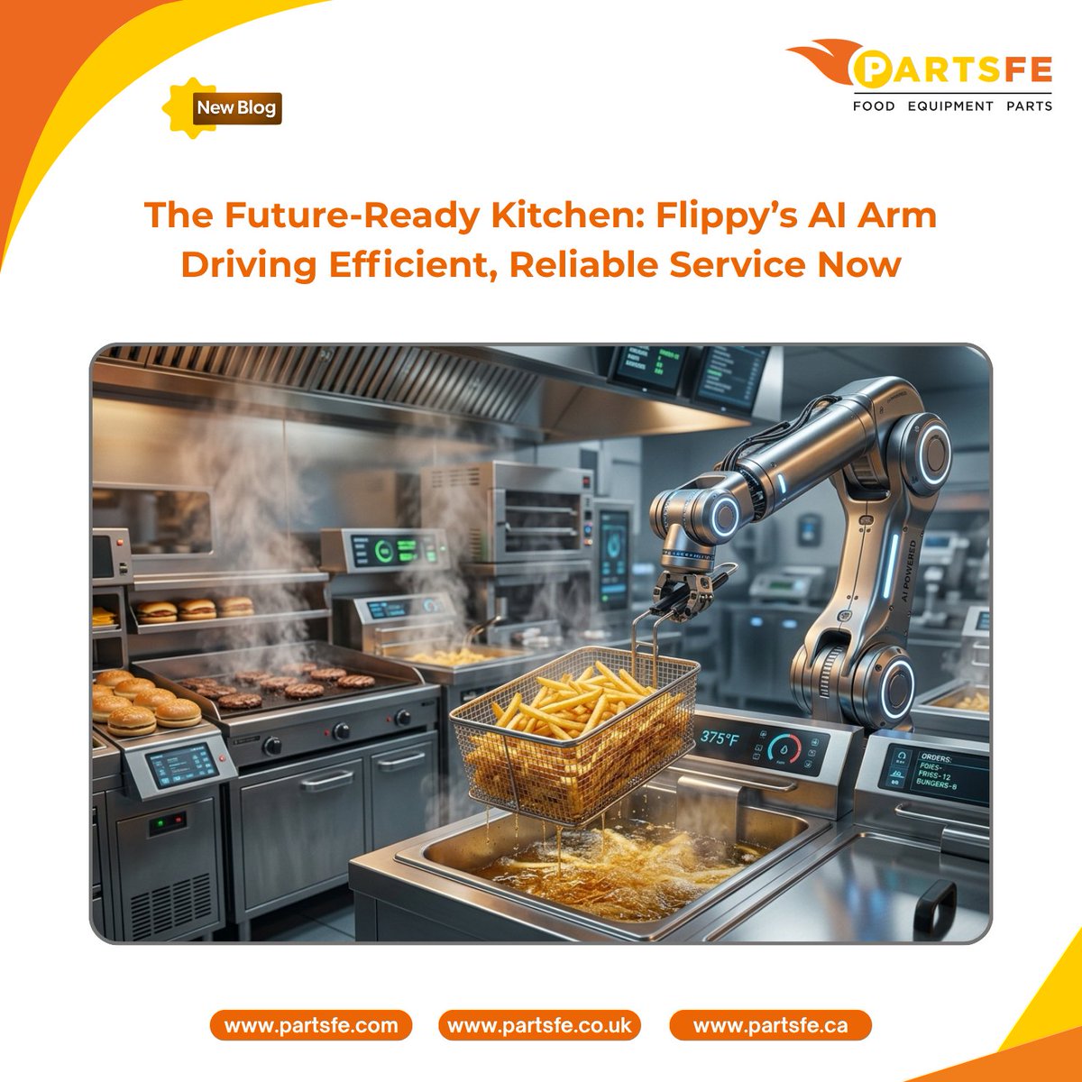 The kitchen of the future is here. Flippy’s AI robotic arm drives ...