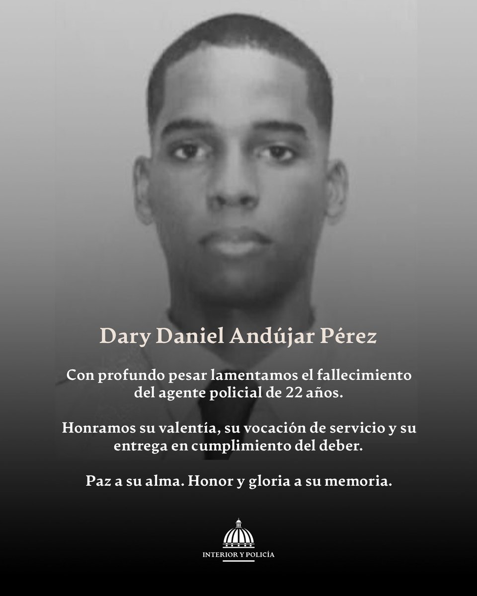 Ministerio de Interior y Policía RD tweet media