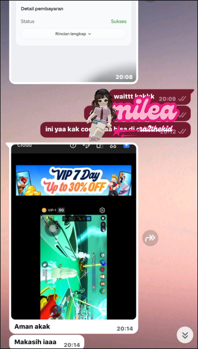 milea, joki fish it & rf 🎐 tweet media