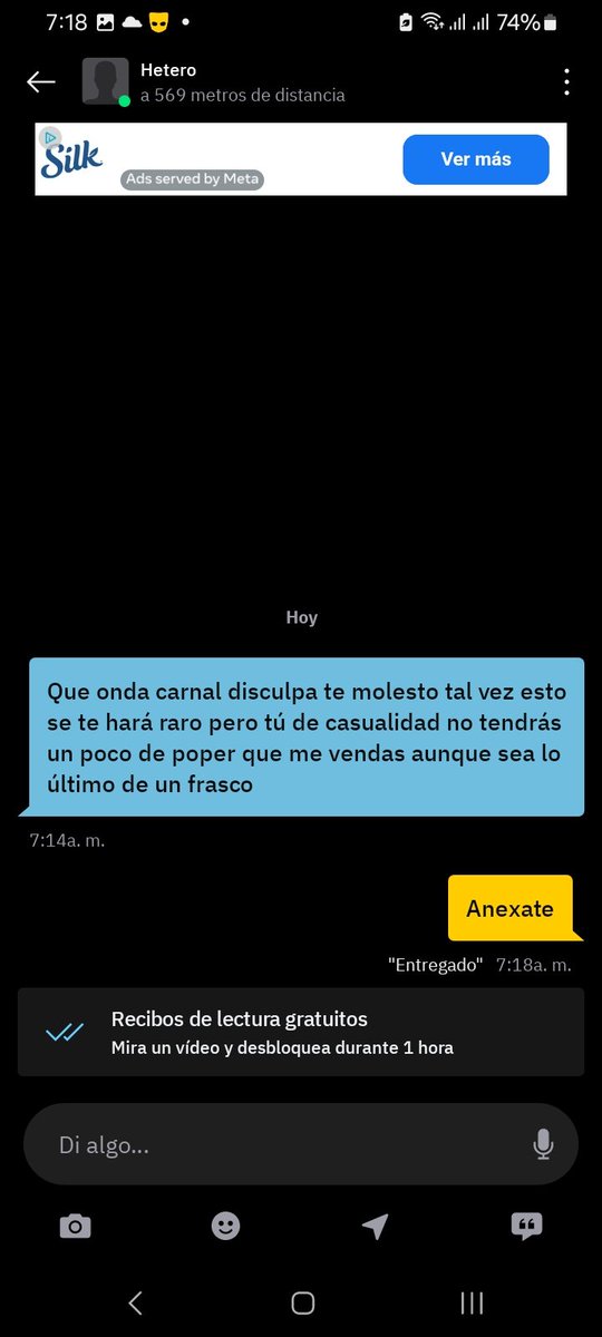 Jorgeherodri's tweet photo. Jura que es Hetero en una app para Gays o LGBT lit en ninguna de las siglas esta la H. https://t.co/otqL5PfjhM