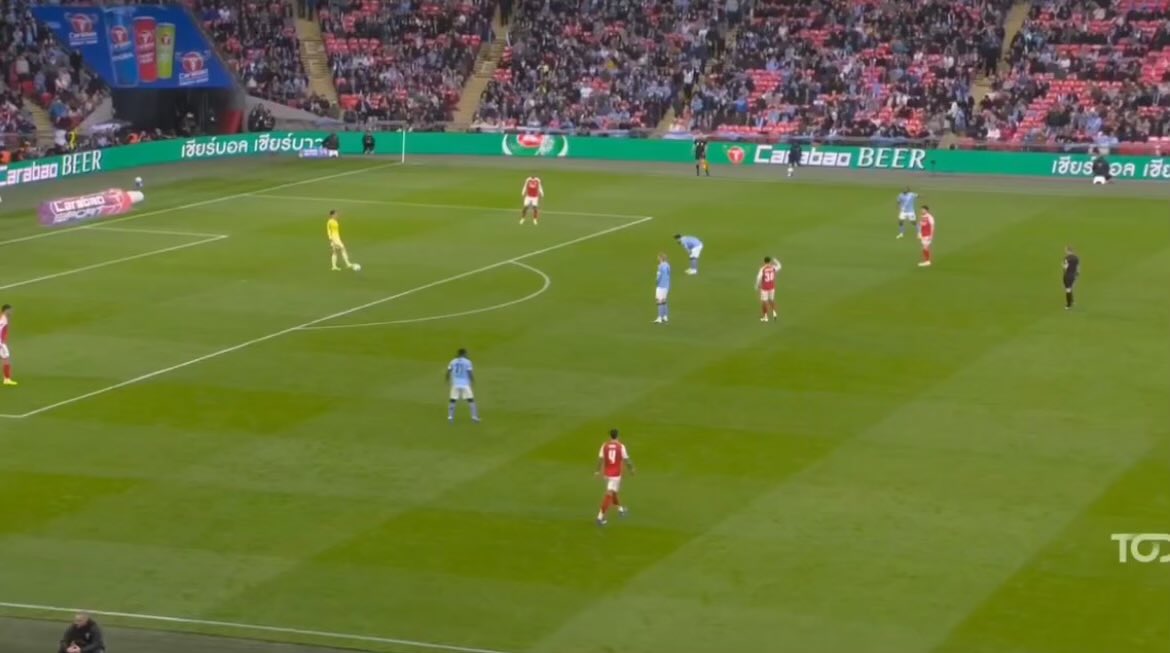 Our midfield “conductor” was standing there scratching his head in this moment.

Are we cooked?