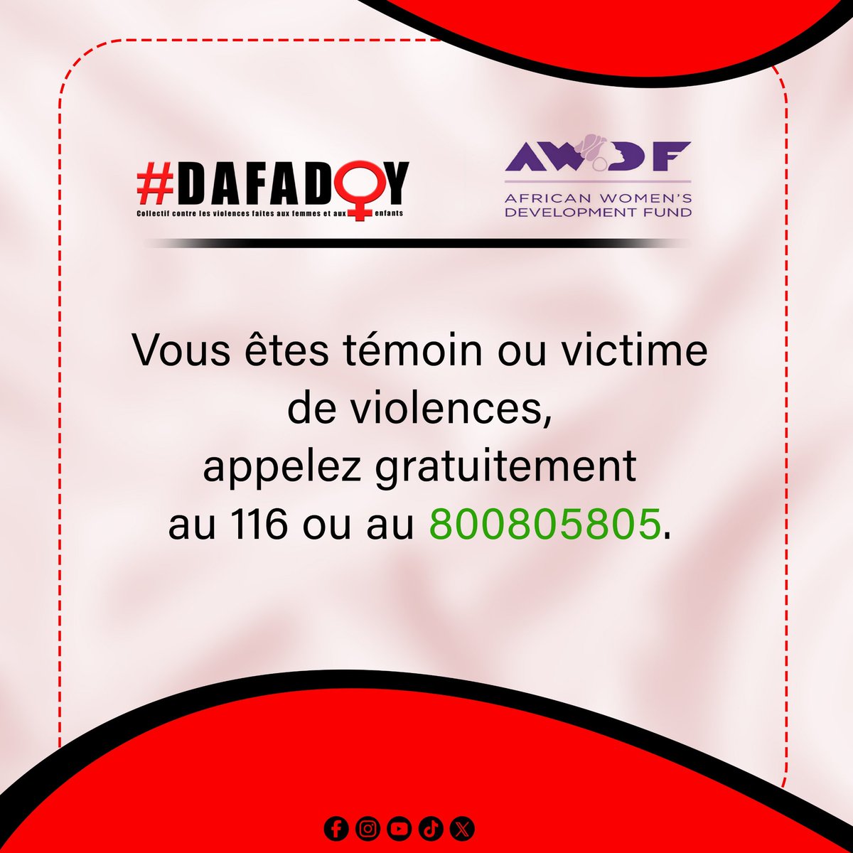 #DAFADOY COLLECTIF CONTRE LES VIOLENCES tweet media