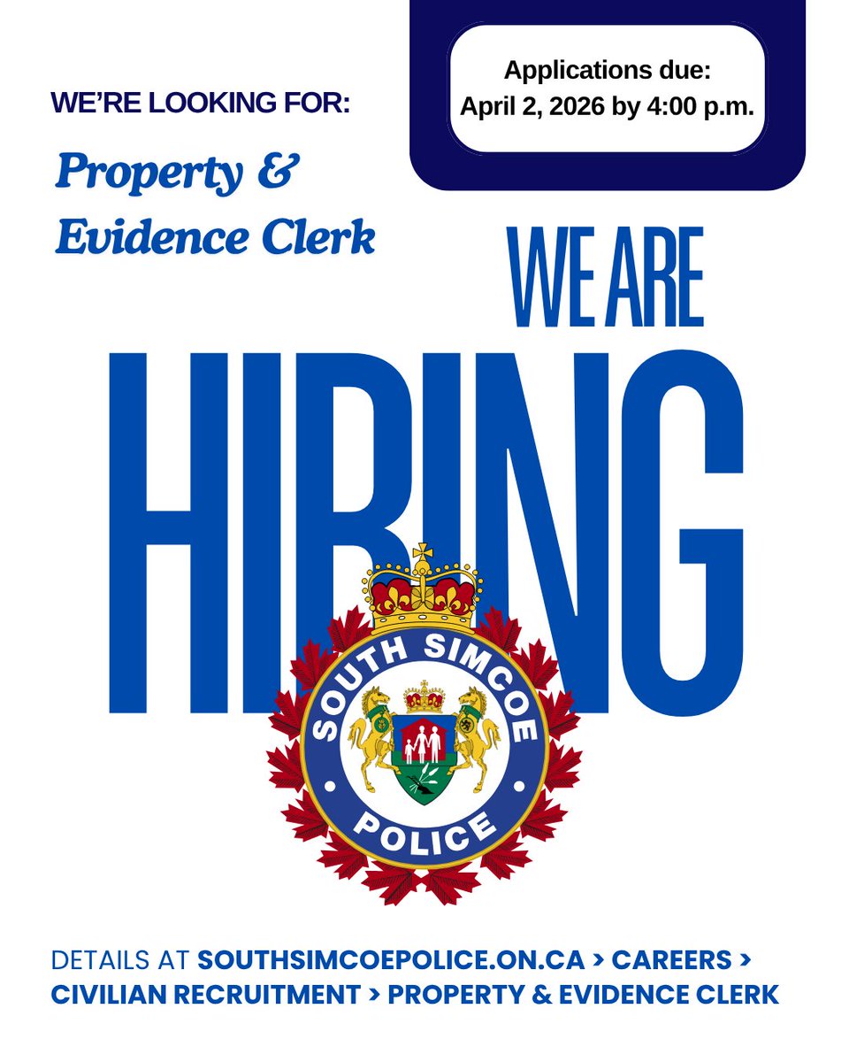 South Simcoe Police tweet media