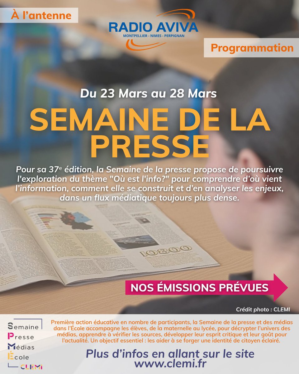 RADIO AVIVA MONTPELLIER tweet media