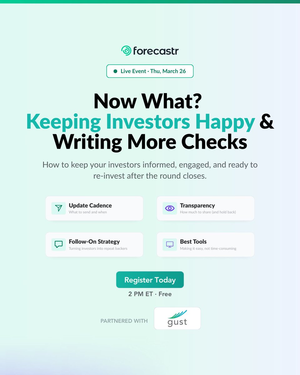 Forecastr tweet media