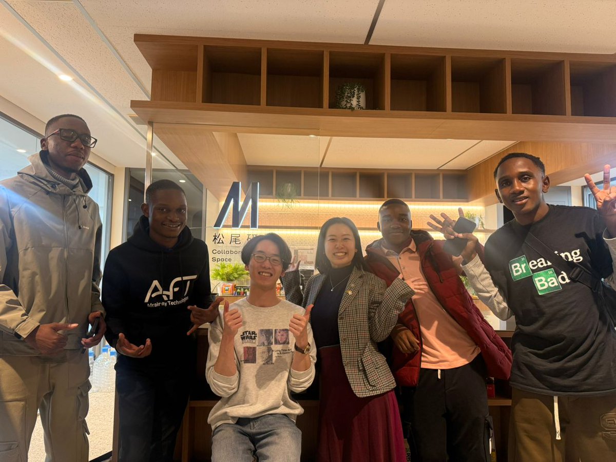 HarareInstitute's tweet photo. Four HIT Students Visit Japan through the GCI Programme at Matsuo Laboratory (University of Tokyo), a Leading AI Research Institute in Japan.

The four students, Tinomudaishe Mwarewangepo, Rufaro Mugabe, Hofisi Tanatswa, and Joshua Watambgwa, were invited to Japan as a reward for being selected as outstanding participants in the GCI Programme offered by the Matsuo Laboratory (University of Tokyo), one of Japan’s leading AI research institutes, last year.

A JICA (Japan International Cooperation Agency) volunteer, Mayui Kitamoto, also accompanied the students during their trip.

A total of 21 students were selected as top performers out of 7,724 participants in the GCI course from around the world, four of whom were from HIT.

The four students were in Japan with other top performers from other countries.

This incredible opportunity allowed our students to engage with one of the world’s leading AI research labs, gain global exposure, and build meaningful international connections.

During their visit, the students participated in a variety of academic and cultural activities alongside peers from around the world, including a tour of the University of Tokyo, sessions with Matsuo Lab startups, fundamental research roundtable discussions, visits to a robotics research team and the Japanese language and culture lectures.

These experiences not only deepened their understanding of AI and innovation but also inspired them to think globally and act locally.

The four students and others who completed the programme will continue to be part of the Matsuo Lab community, aiming to contribute to Zimbabwe through what they have learned.

Applications for this year’s GCI Program are still OPEN!
Don’t miss this life-changing opportunity to learn, connect, and grow on a global stage.

Apply Now!  https://t.co/aP7tNGeKqW
Deadline: March 30th