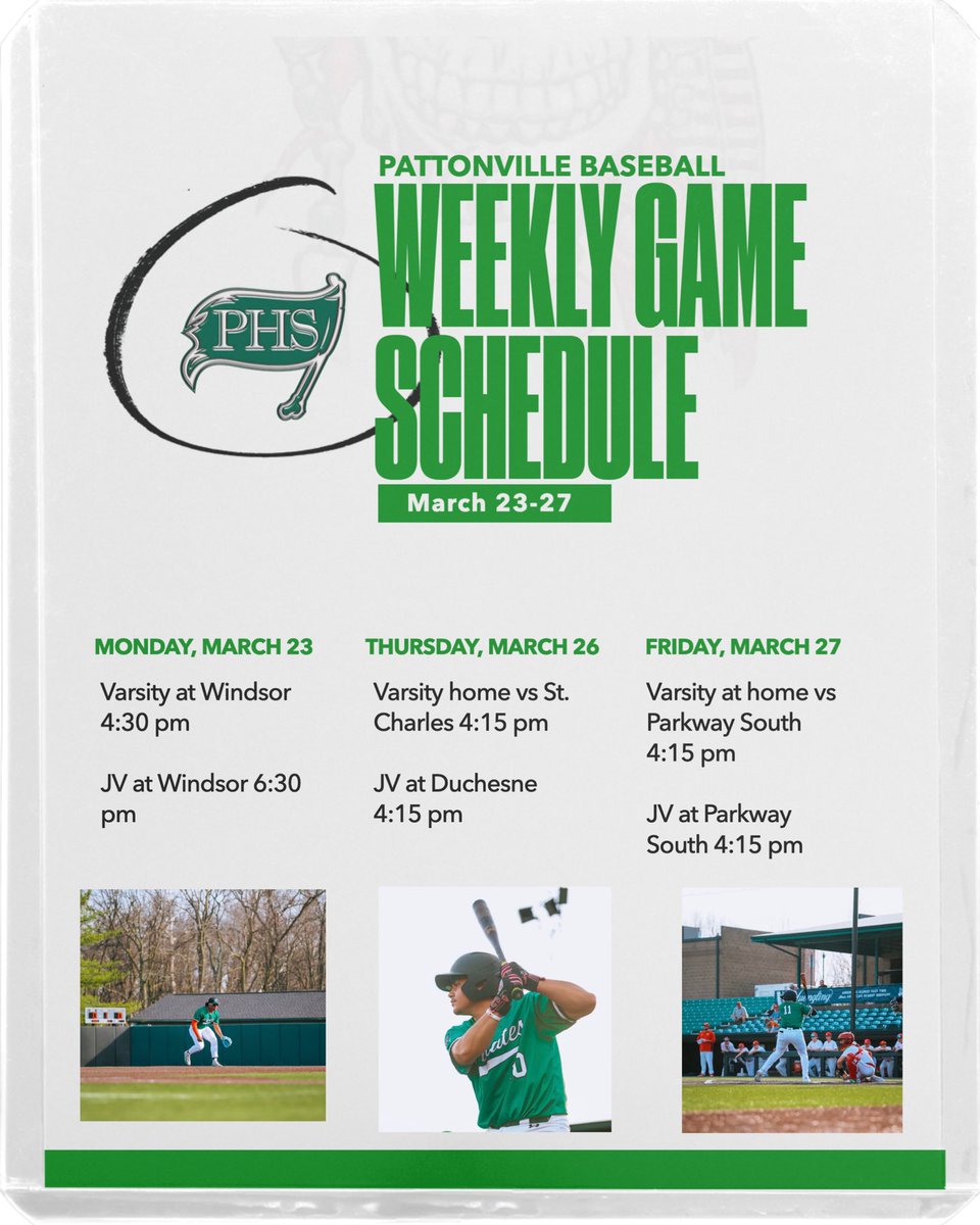 Pattonville Baseball tweet media