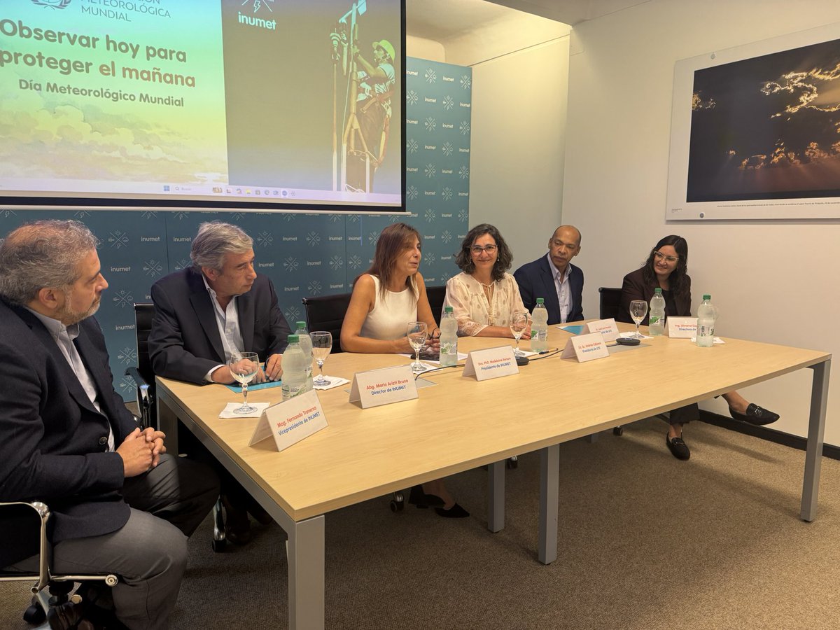 Instituto Uruguayo de Meteorología tweet media