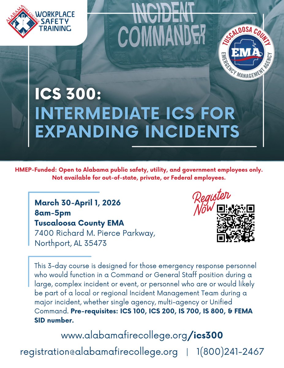 Alabama Fire College tweet media