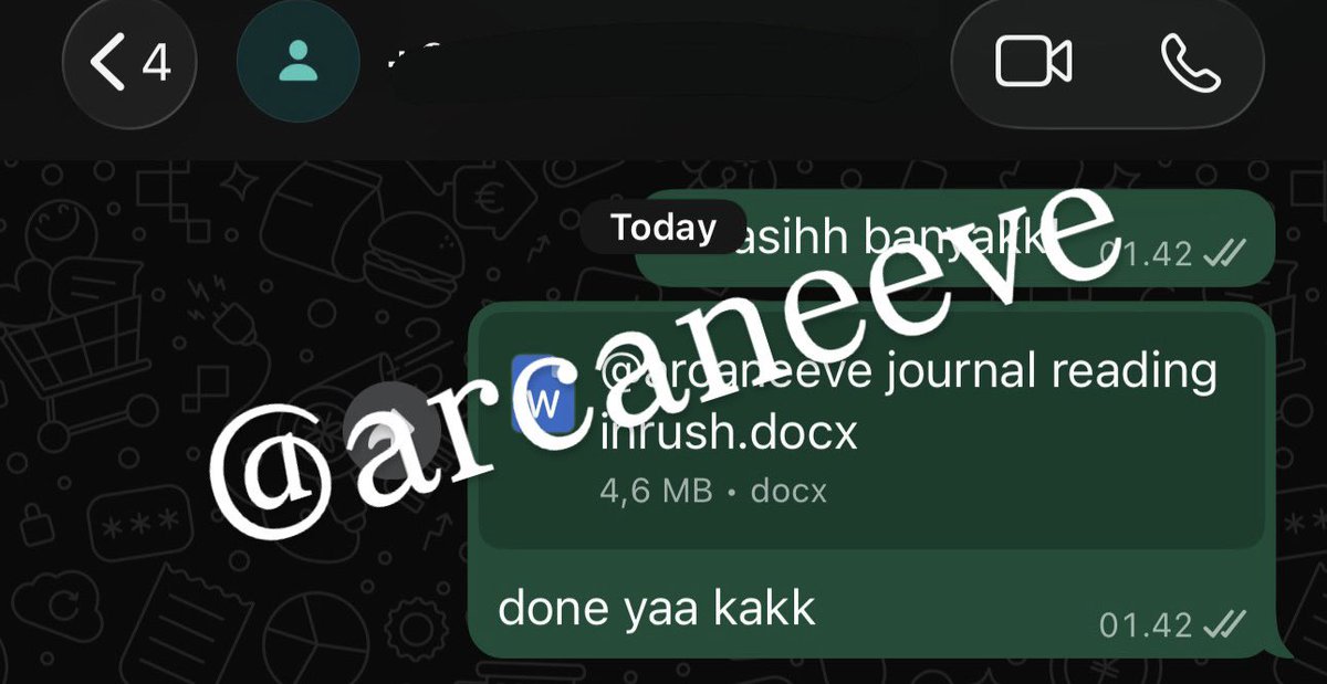 cane ˚ ༘ ପ - joki tugas fk (WA only) tweet media