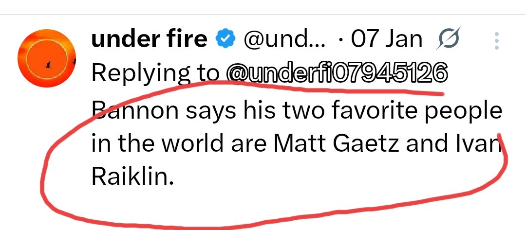 under fire tweet media