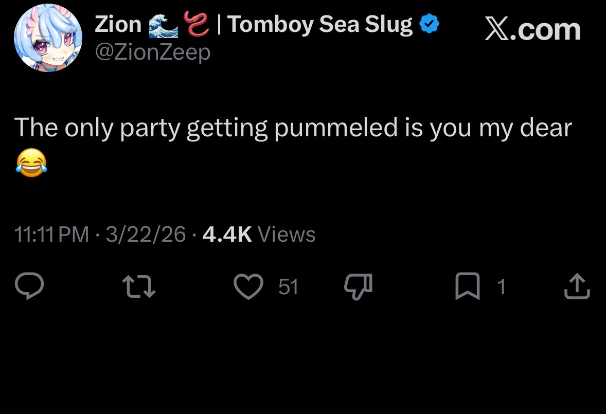 Zion 🌊🪱 | Tomboy Sea Slug tweet media