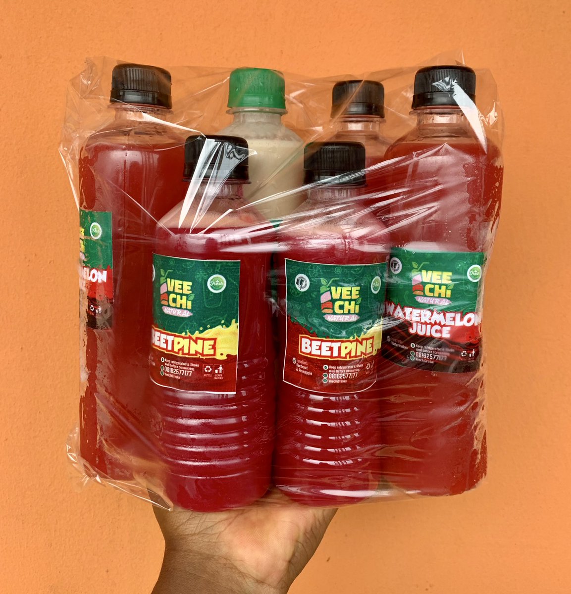 Delivered today:
Ginger shots x20
Tigernut x5
Beetpine x3
Watermelon x3
+1 free tigernut 
₦29,900
