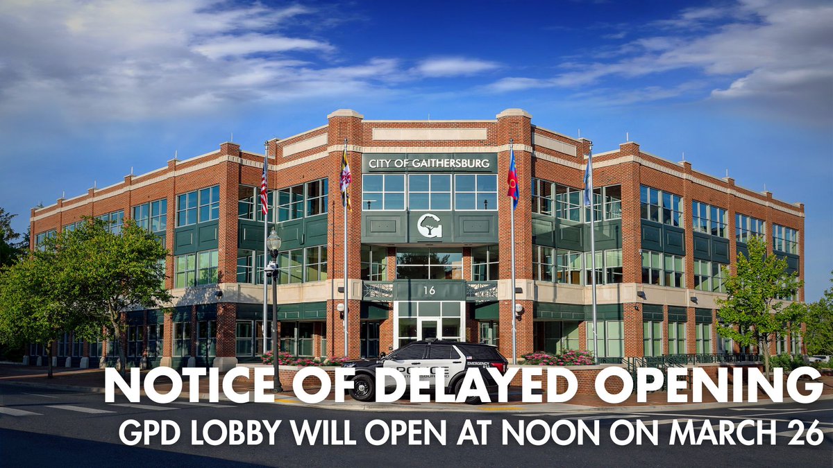 City of Gaithersburg tweet media
