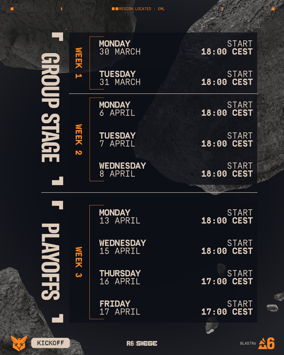 Rainbow Six Esports Europe tweet media