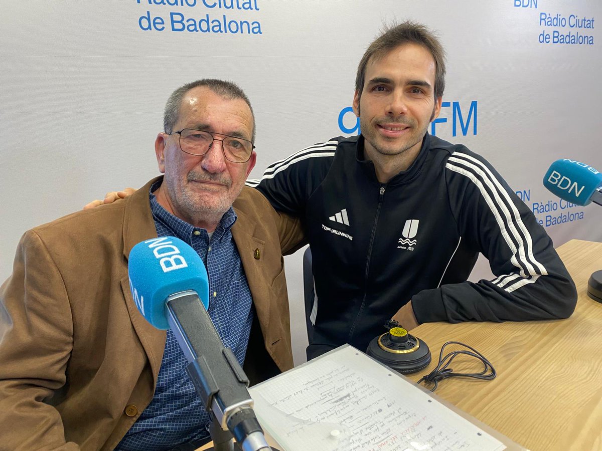 BadalonaMati's tweet photo. 🚧Arrenquen les obres a les pistes de Paco Àguila
🗣️"Volem competir a casa nostra"
Bruno Paz i Pedro Cifuentes, de la UGE, confien que es compleixi el calendari d'obres i les pistes d'atletisme estiguin completament renovades a finals d'any
🎂L'UGE celebra 100 anys enguany@bdncom https://t.co/iN6jCYgoYc