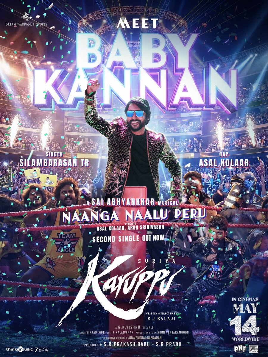 ~Le <a href="/prabhu_sr/">SR Prabu</a> - Enna da single ku announcement Adhuku oru announcement nu edhuthoma straight release tha 🤣💥 

Aana song dha kekra mathri illa
Didn't expect this from <a href="/SaiAbhyankkar/">abhyankkar</a> mams 🫠

#NaangaNaaluPeru #Karuppu 2nd single out now 
Link - youtu.be/2Cf3e_G_IkQ