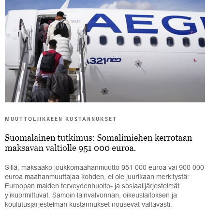DEuutiset's tweet photo. Juttu Suomesta pääsi viiden luetuimman joukkoon liberaali-konservatiivisessa julkaisussa
#somalit
https://t.co/uic5CAcDNn https://t.co/22KyR76YCI