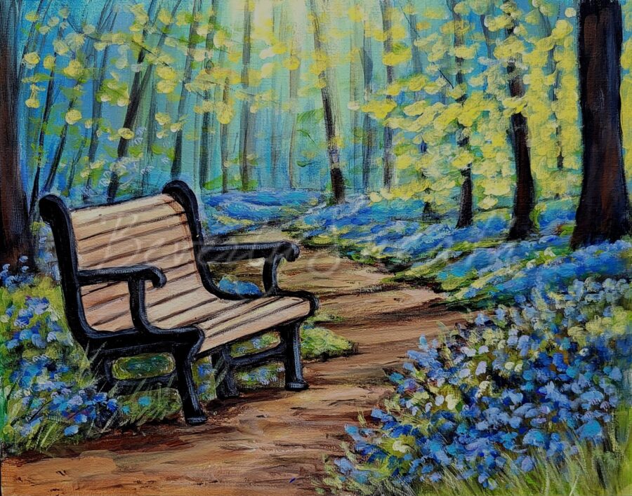 BeverlySneath's tweet photo. My Art Classes start Tuesday April 14th at Meridian Community Centre in Fonthill! Watercolour 1-3, Kids Art Fun 4:15-5:15, Art Class 11 &amp; up 5:30-6:30 Monthly Paint Night is "Bluebell Path" Fri April 24th 7-9pm. Info &amp; Registration https://t.co/dkNVGuwDEY #artclasses #paintnight https://t.co/Q1XuUfwFbj