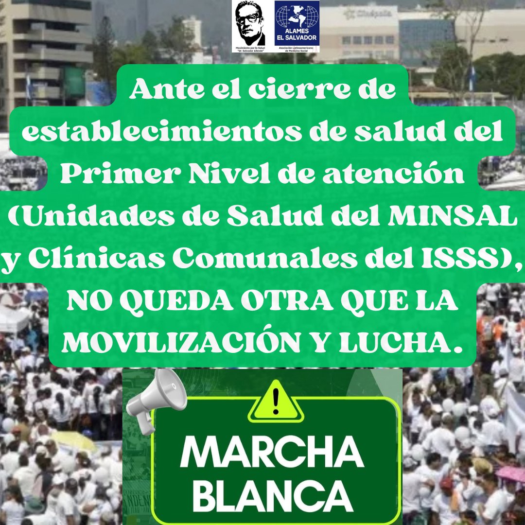 Movimiento por la Salud Dr. Salvador Allende tweet media