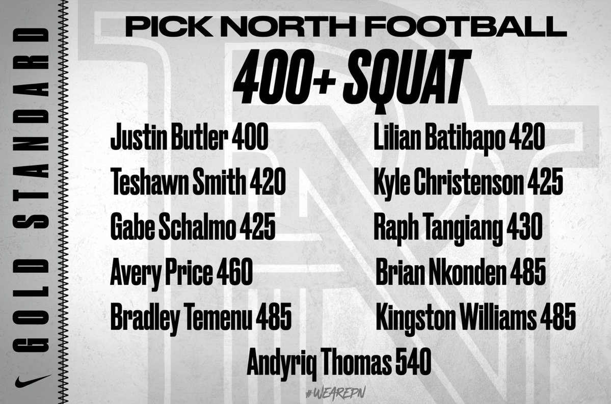 Pick North Football tweet media