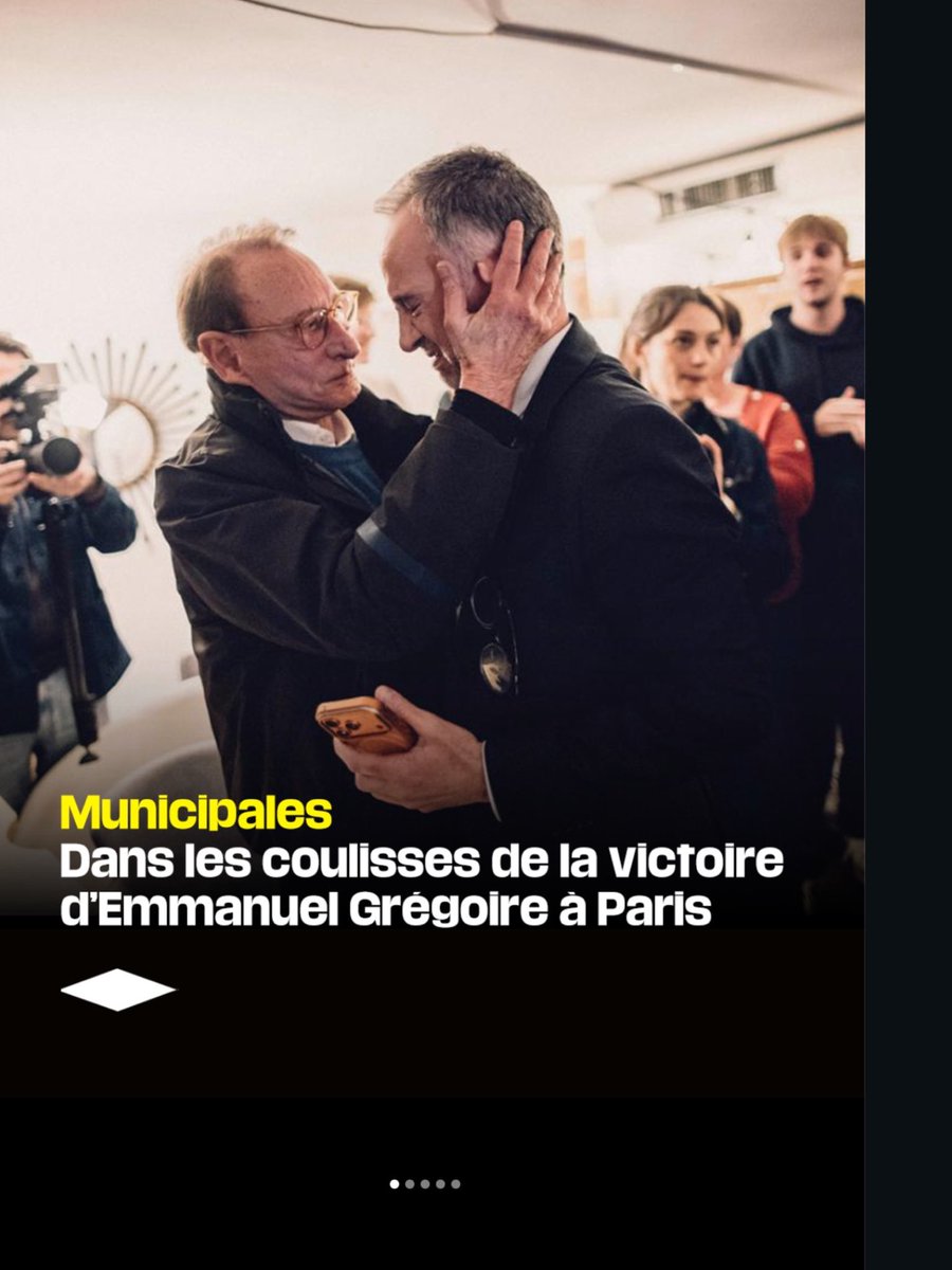 Mathyldde's tweet photo. #MunicipalesàParis #EmmanuelGrégoire https://t.co/QZ8LjZDSei