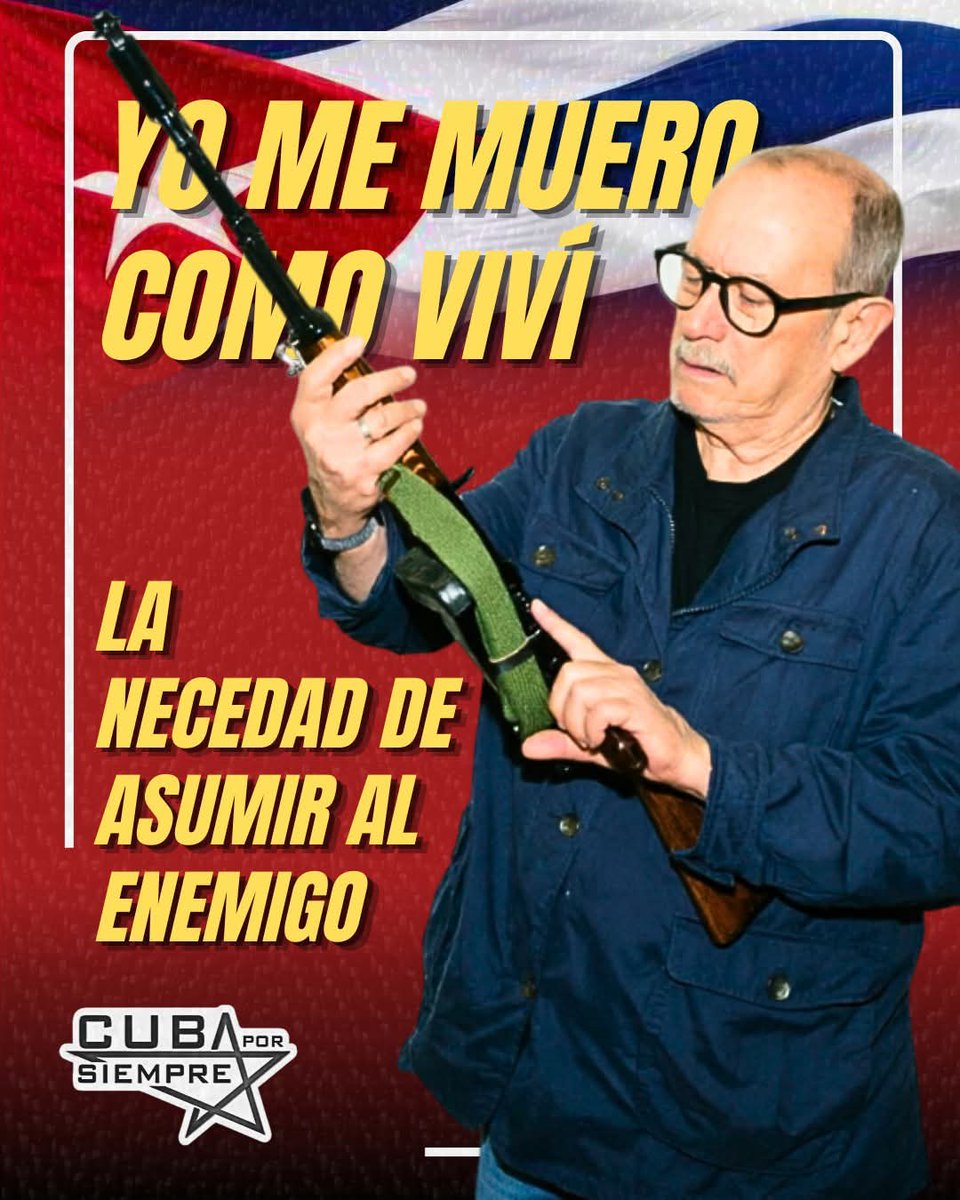 #YoMeMueroComoVivi
#MatancerosEnVictoria  #CubaVencerá