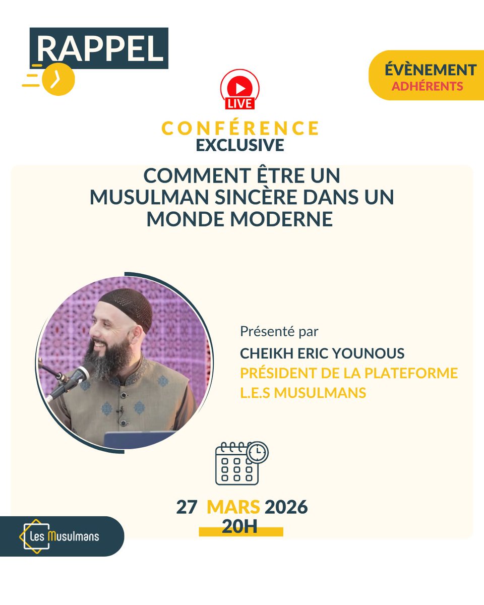 L.E.S. Musulmans tweet media